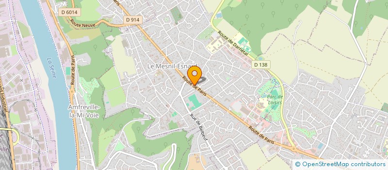 localisation de l'entreprise MOD  LE MESNIL-ESNARD