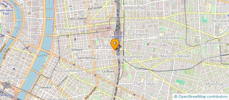 localisation de l'entreprise MOD  LYON 3EME