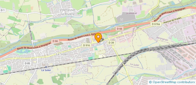 localisation de l'entreprise MOD  LE SOLER