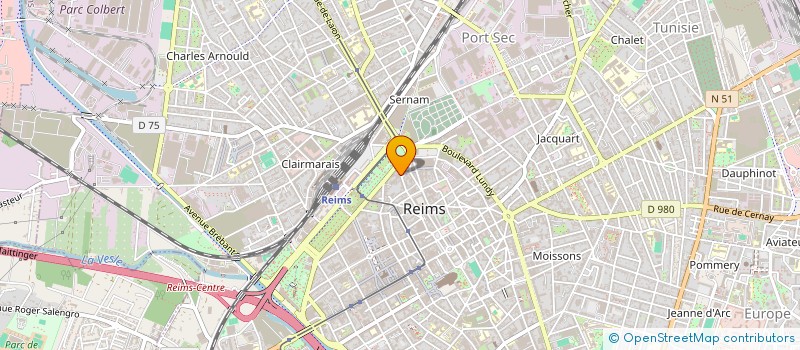 localisation de l'entreprise MOD A DOM à REIMS