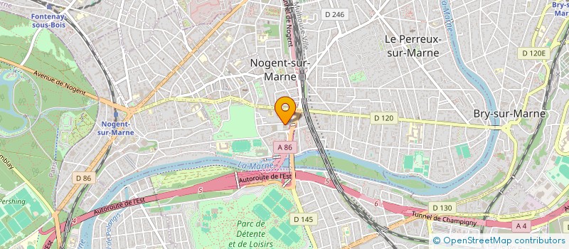 localisation de l'entreprise MOD AG LOGISTIQUE à NOGENT-SUR-MARNE