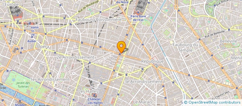localisation de l'entreprise MOD ECRAN à PARIS