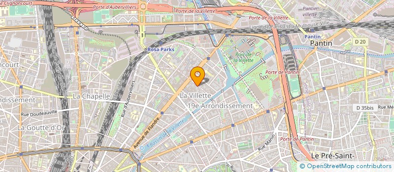 localisation de l'entreprise MOD'ELLES  PARIS