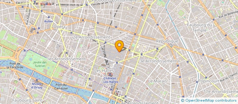 localisation de l'entreprise MOD EST à PARIS