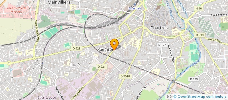 localisation de l'entreprise MOD EXPRESS à LUCE