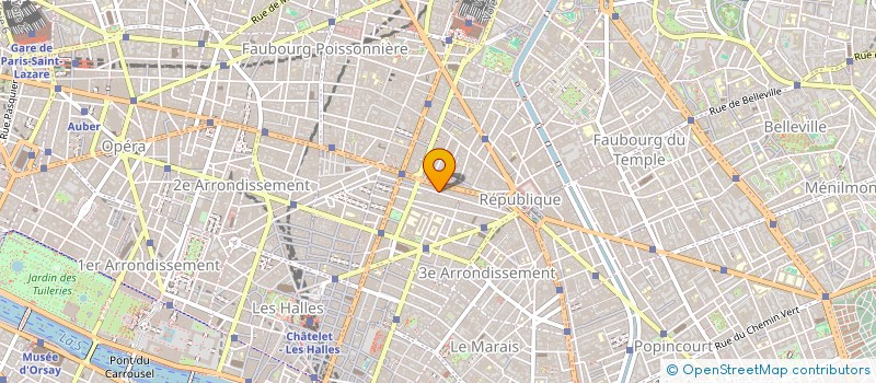 localisation de l'entreprise MOD'FRANCE à PARIS