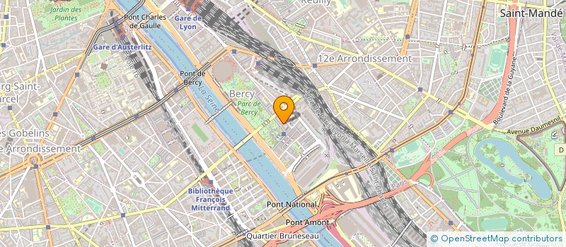 localisation de l'entreprise MOD'FROID SERVICES à PARIS