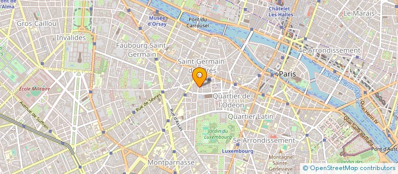 localisation de l'entreprise MOD'IN à PARIS