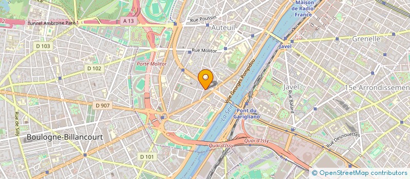 localisation de l'entreprise MOD'IS BLACK à PARIS