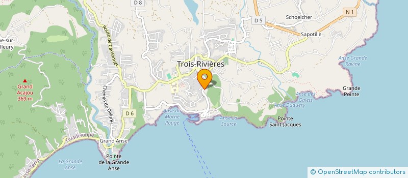 localisation de l'entreprise MOD'J CAR CARAIBES SARL à TROIS RIVIERES