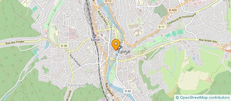localisation de l'entreprise MOD'L à EPINAL