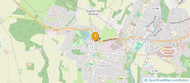 localisation de l'entreprise MOD'L  PONT-DE-CHERUY