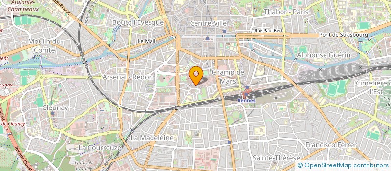 localisation de l'entreprise MOD LINE à RENNES