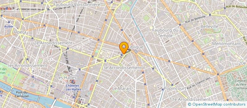 localisation de l'entreprise MOD LOOK à PARIS