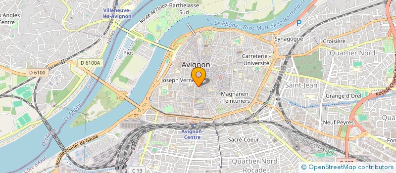 localisation de l'entreprise MOD'OPTIC à AVIGNON