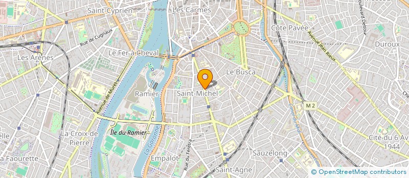 localisation de l'entreprise MOD'OPTIC  TOULOUSE
