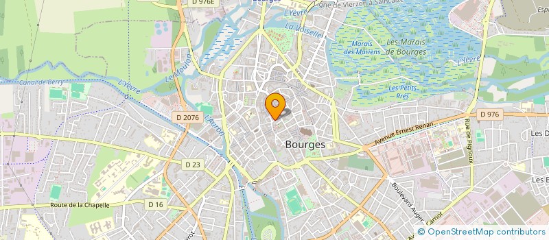 localisation de l'entreprise MOD'ORIENT à BOURGES