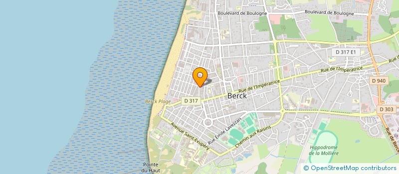 localisation de l'entreprise MOD PREMIERE  BERCK