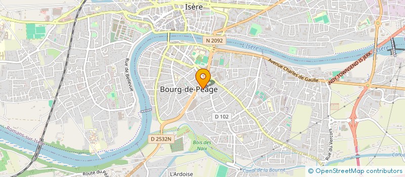 localisation de l'entreprise MOD'S NANIE à BOURG-DE-PEAGE