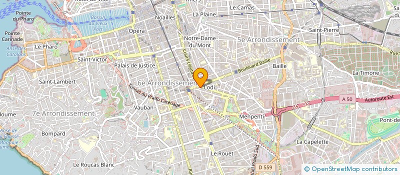 localisation de l'entreprise MOD'STAR SA à MARSEILLE