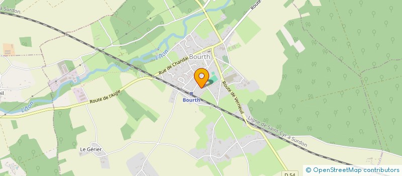 localisation de l'entreprise MODA IN'  BOURTH