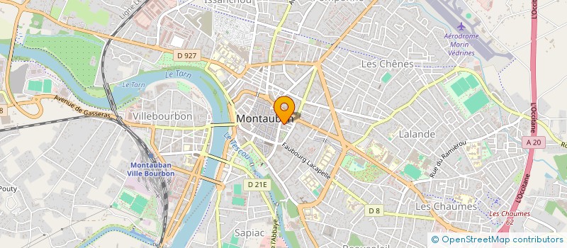 localisation de l'entreprise MODA VIVA SARL  MONTAUBAN