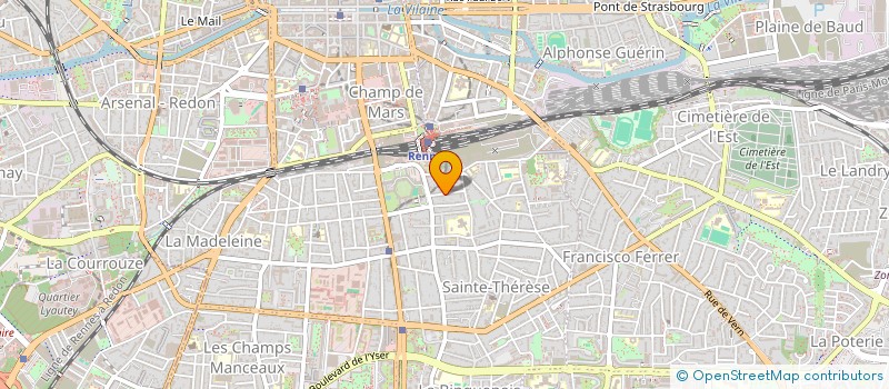 localisation de l'entreprise MODAE TECHNOLOGIES  RENNES