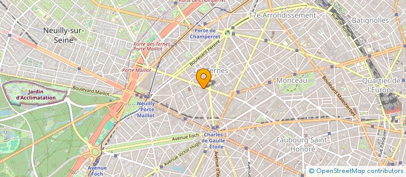 localisation de l'entreprise MODAL  PARIS