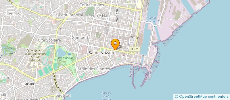 localisation de l'entreprise MODALB à NANTES