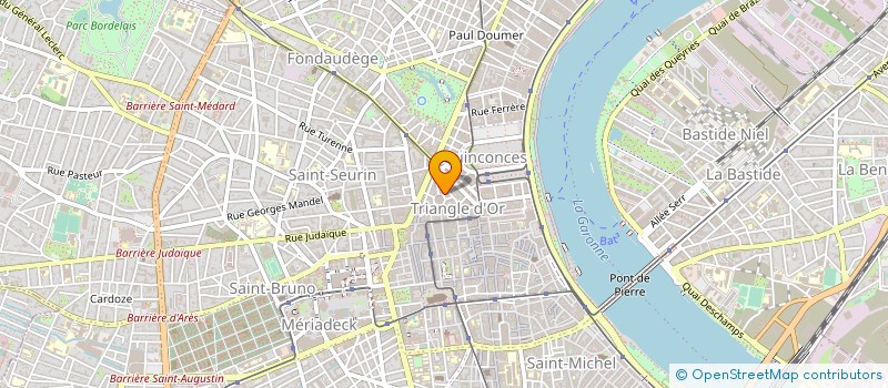 localisation de l'entreprise MODALITA à BORDEAUX