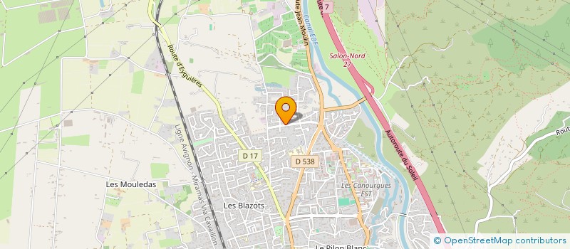 localisation de l'entreprise MODALITA  SALON-DE-PROVENCE