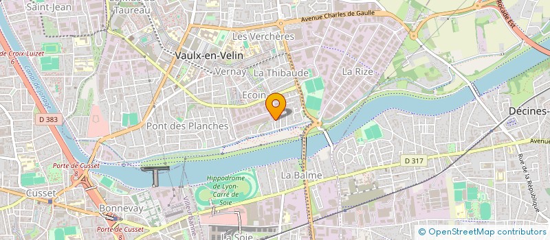 localisation de l'entreprise MODALTO  VAULX EN VELIN