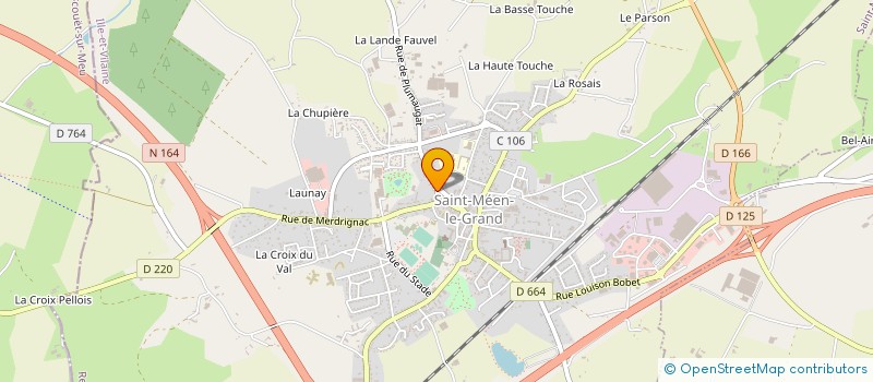 localisation de l'entreprise MODAM  SAINT-MEEN-LE-GRAND