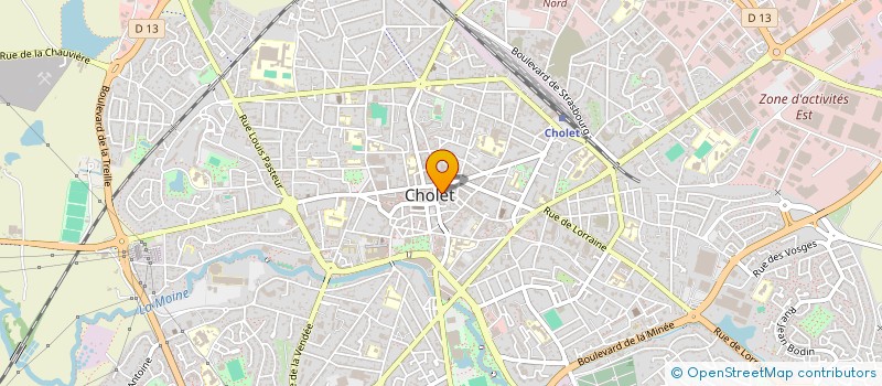 localisation de l'entreprise MODAMIA IMMO à CHOLET