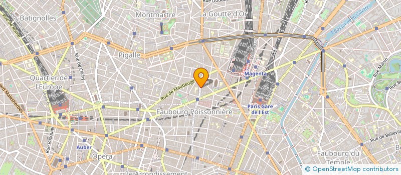 localisation de l'entreprise MODAMOUR  PARIS