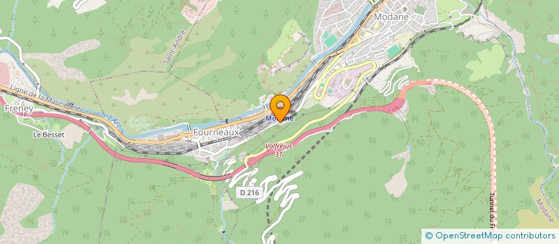 localisation de l'entreprise MODANE CONTROLE AUTO à MODANE