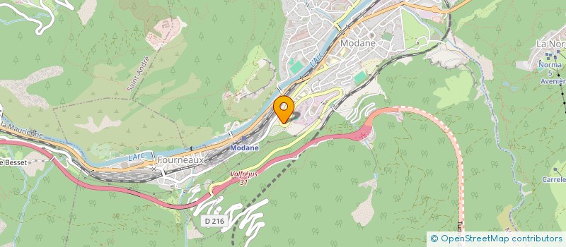 localisation de l'entreprise MODANE DEPANNAGE à MODANE