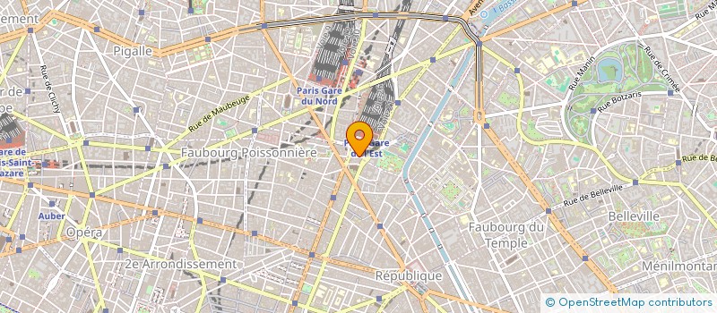 localisation de l'entreprise MODE 3000  PARIS