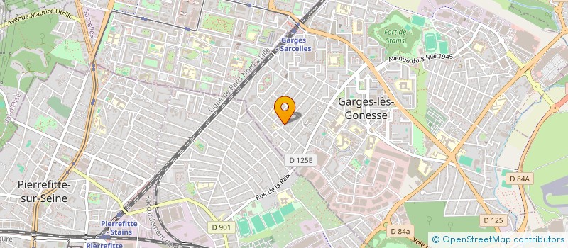 localisation de l'entreprise MODE ANGEL à GARGES-LES-GONESSE
