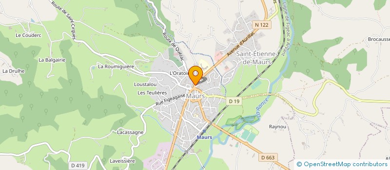 localisation de l'entreprise MODE ATTITUDE à MAURS