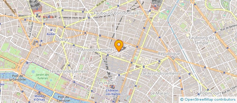 localisation de l'entreprise MODE AVENIR  PARIS