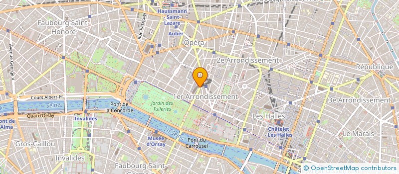 localisation de l'entreprise MODE B à PARIS