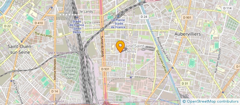 localisation de l'entreprise MODE CONCEPT à SAINT-DENIS
