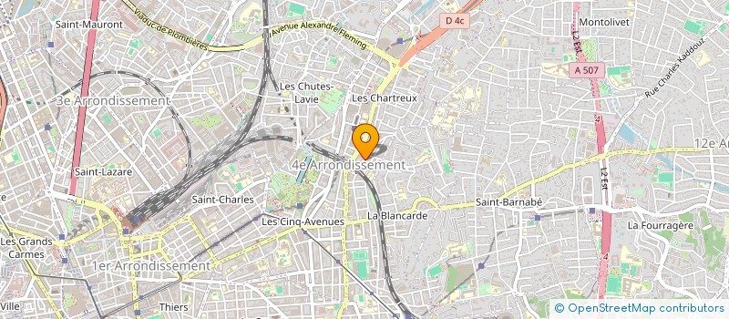 localisation de l'entreprise MODE D'EMPLOI à MARSEILLE