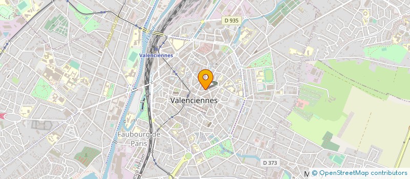 localisation de l'entreprise MODE DIFFUSION à VALENCIENNES