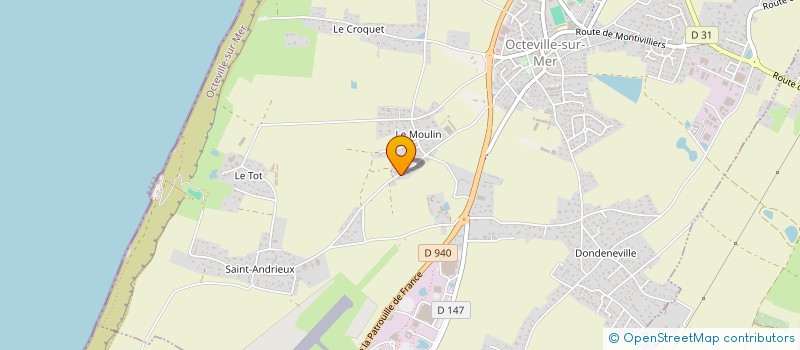 localisation de l'entreprise MODE DIGITAL  OCTEVILLE-SUR-MER