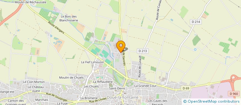 localisation de l'entreprise MODE DIRECTE à DOUE-EN-ANJOU