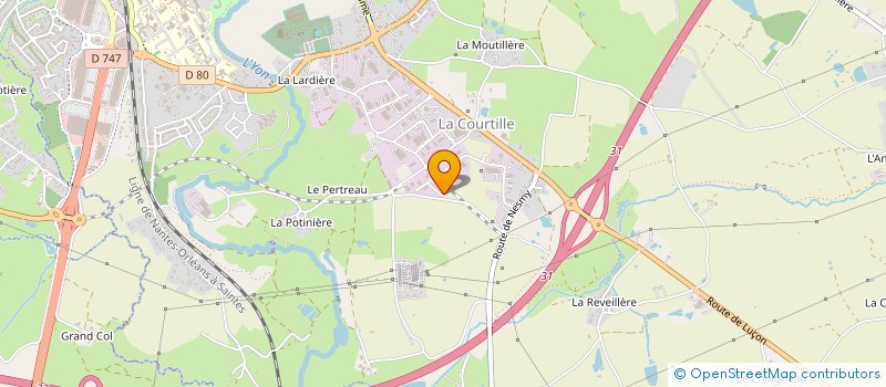 localisation de l'entreprise MODE ECO LOGIS à LA ROCHE-SUR-YON