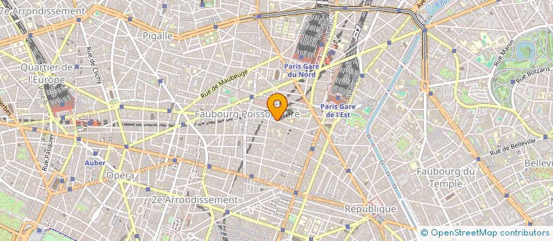 localisation de l'entreprise MODE'ESTAH à PARIS
