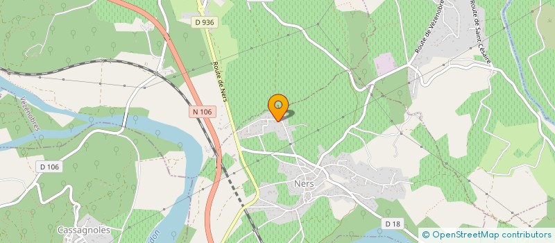 localisation de l'entreprise MODE EVENTS  NERS